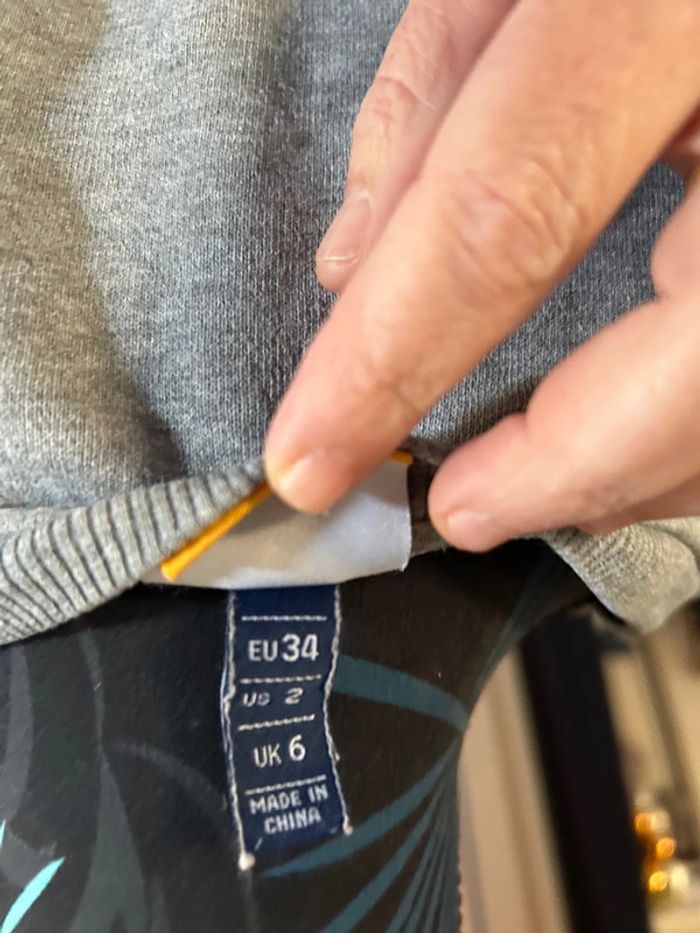 Pull gris ellesse - photo numéro 3