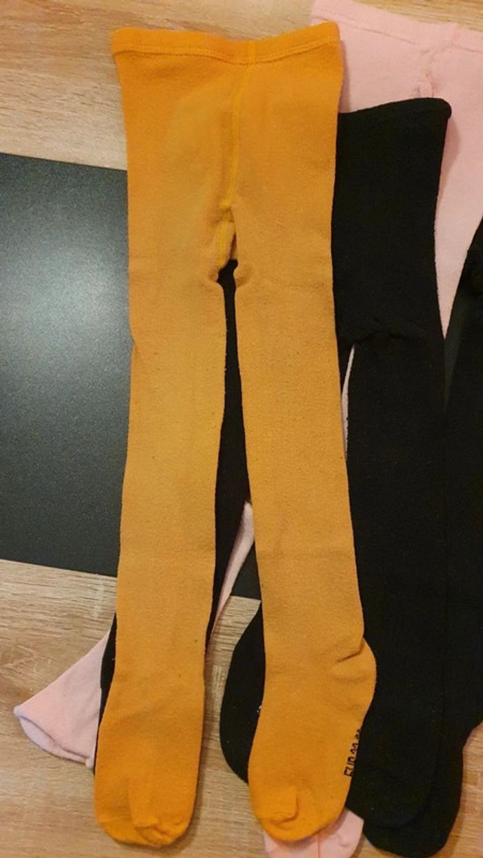 Lot de 4 collants pointure 23-26 (2-3 ans) - photo numéro 2