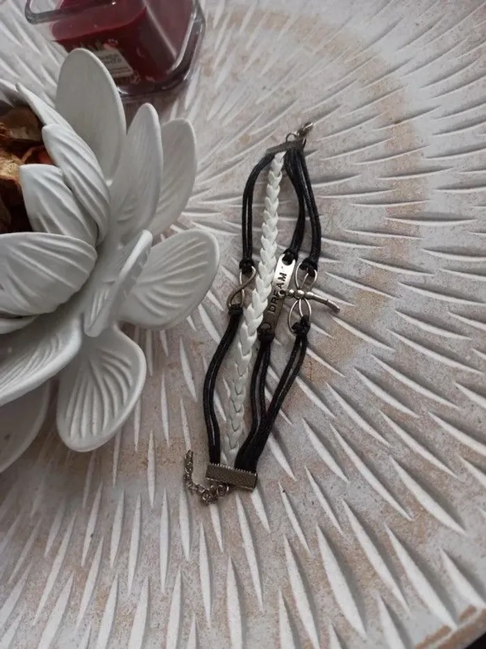 Bracelet infini Dream libellule