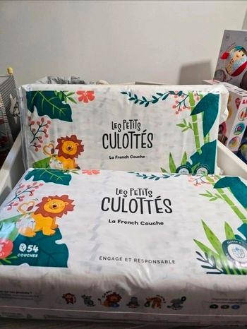 Couches 2 paquets 