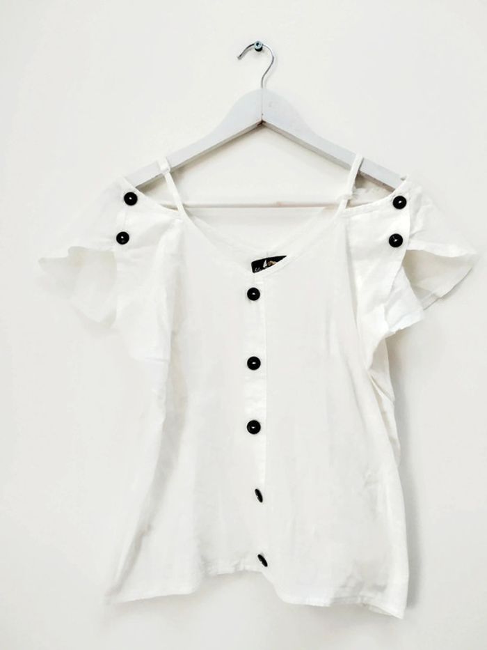 Blouse blanche Blanc du Nil t38 40