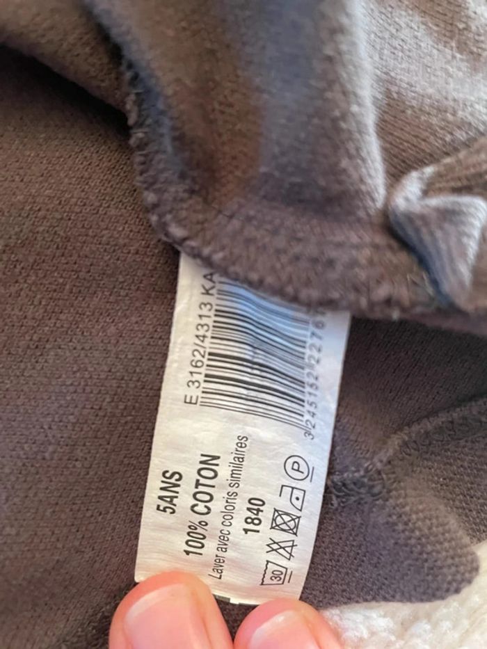 Polo trop chou marron 5 ans - photo numéro 4