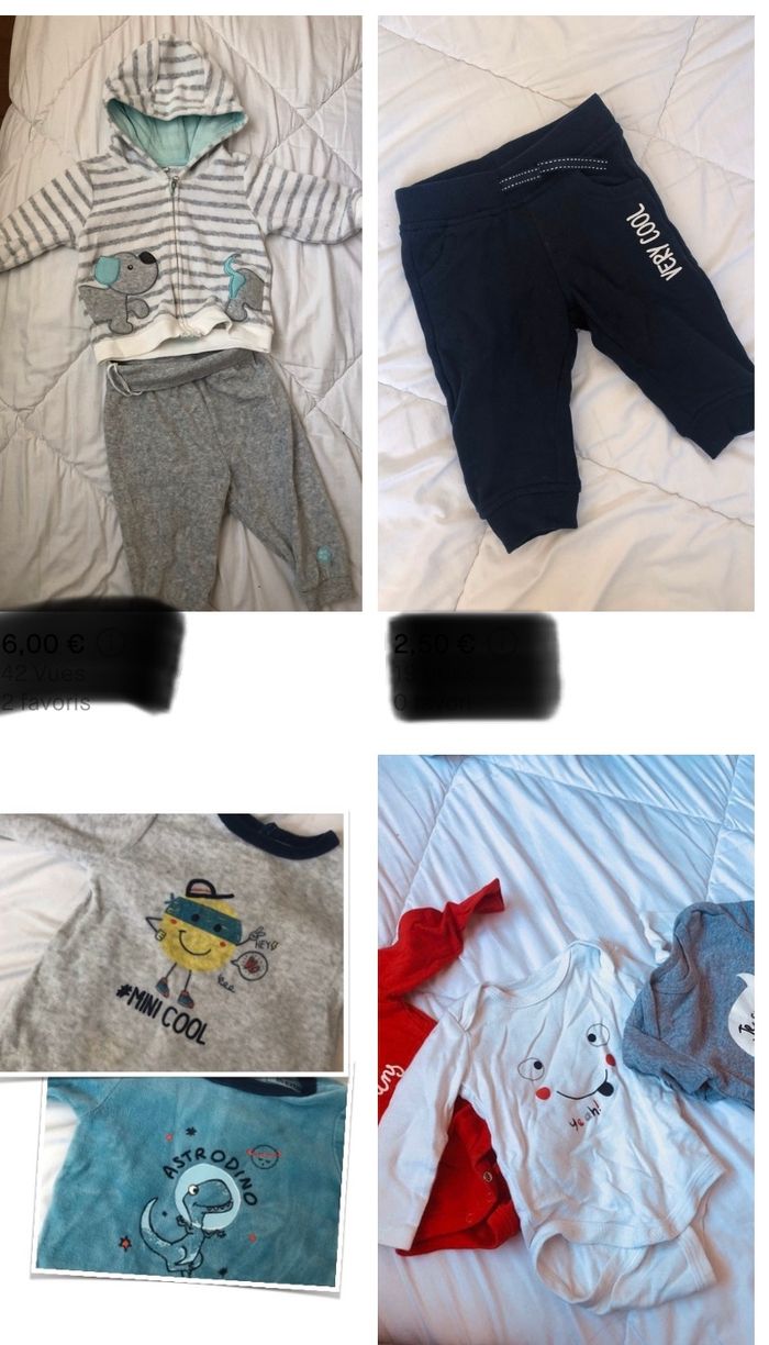Lot vêtements 6 mois  ( 16 articles ) - photo numéro 3
