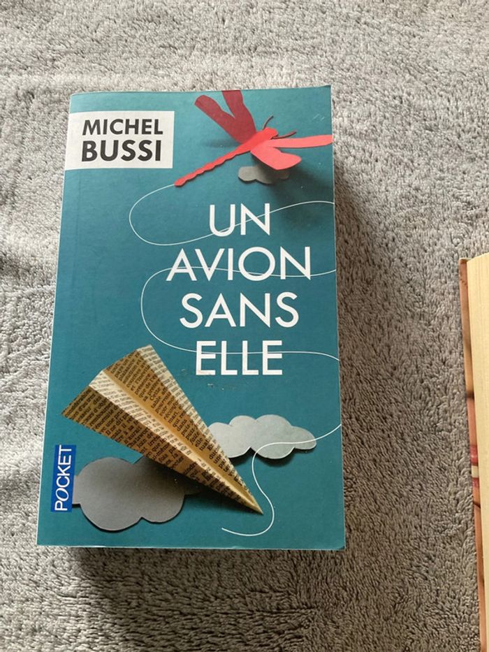 #un avion sans elle Michel Bussi. )