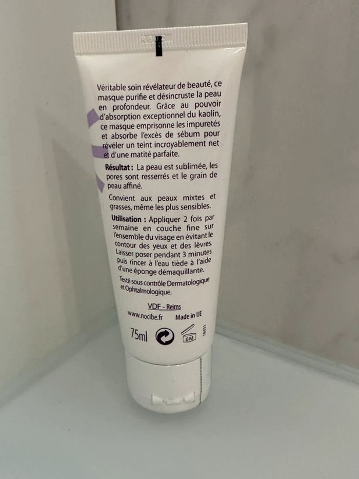 Masque purifiant visage Nocibe neuf - photo numéro 2