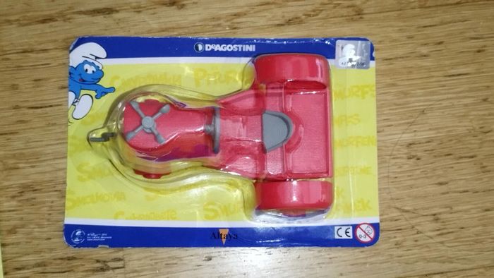 Figurine Schtroumpf Peyo Altaya De Agostini Voiture tracteur smurf tractor figur