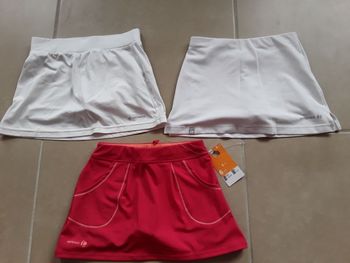 Jupe-short pour le tennis fille 6 ans