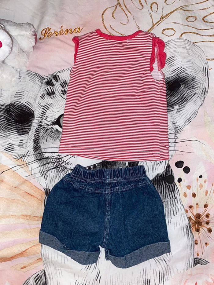 Ensemble haut et short, taille 6 mois, marque Lee Cooper. - photo numéro 4