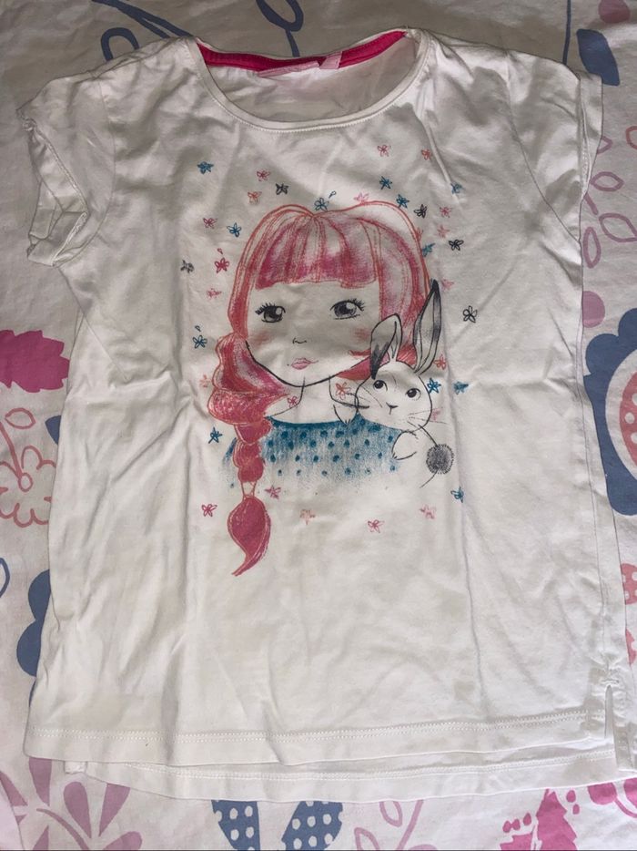 Lot t-shirts fille - photo numéro 6