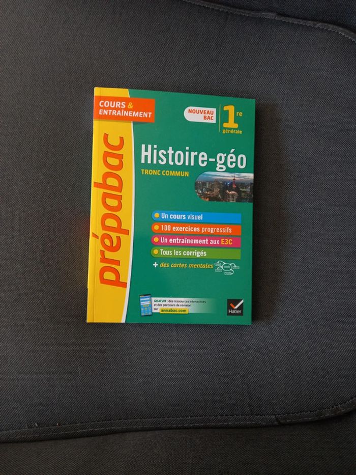 Prépabac histoire -géographie 1re