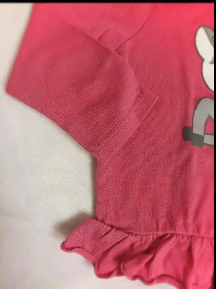 Tee-shirt manches longues neuf Fashion Private Company fille 12 mois - photo numéro 3