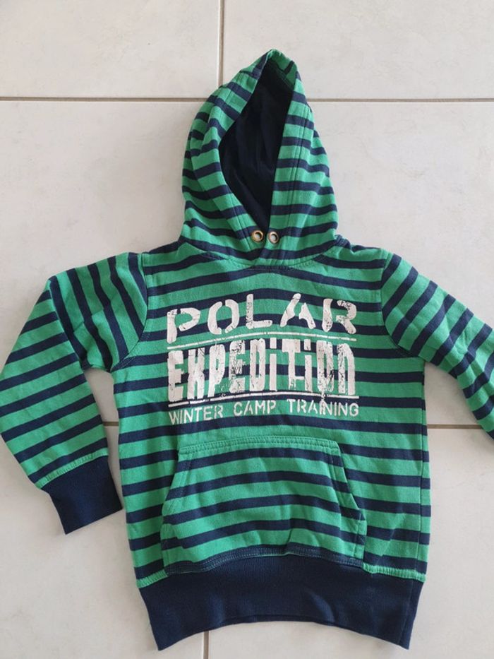 Sweat à capuche garçon 6/8 ans LC4 - photo numéro 3