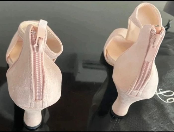 Chaussures de danse 5cm 35 rose neuves - photo numéro 5