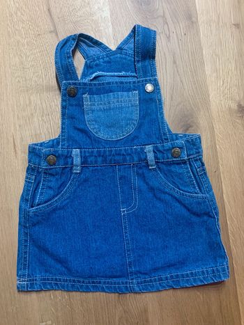 Salopette jean fille