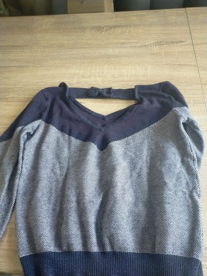 Pull dos ouvert - photo numéro 3