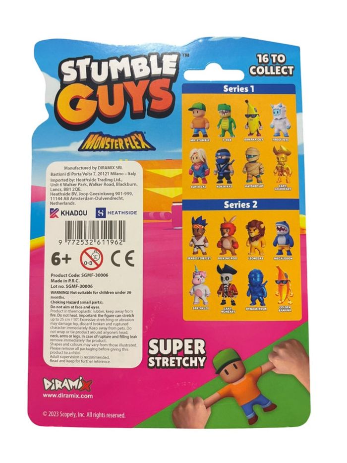 Figurine Stumble Guys Monster Flex Sensei Firefist Diramix neuf - photo numéro 2