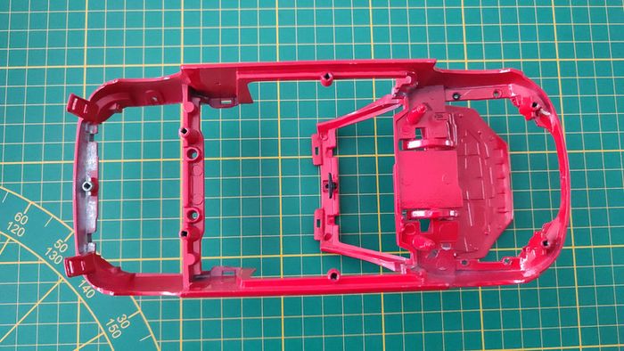 Carcasse carrosserie pièce détachée miniature Solido Peugeot 206 cc 1/18 1/18e 1/18ème #C13 - photo numéro 2