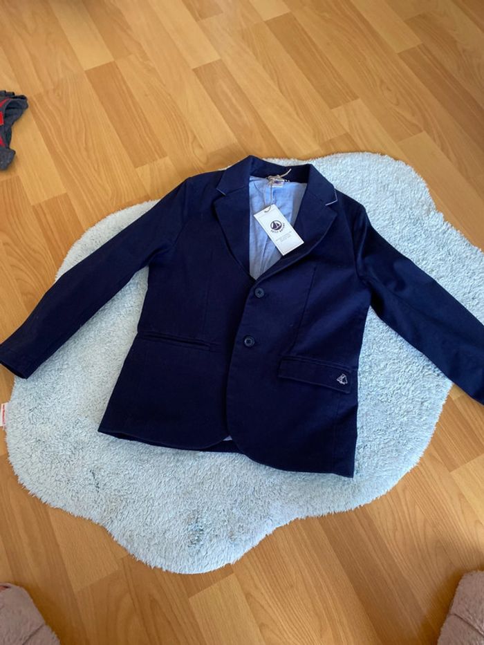 Veste costume cérémonie marine petit bateau neuve