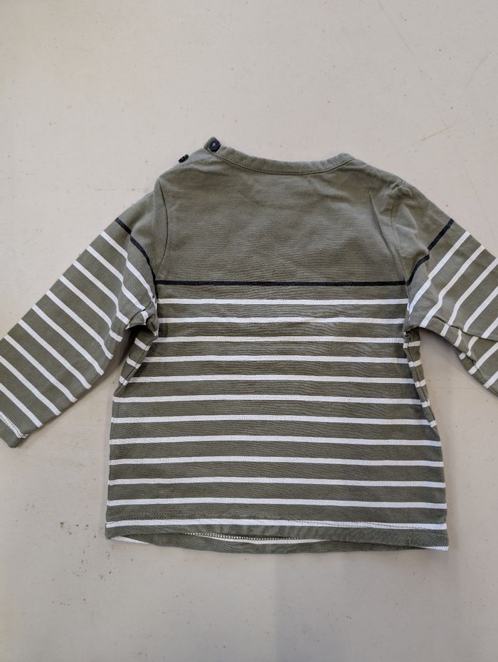 Tee shirt manches longues_ 6 mois - photo numéro 3