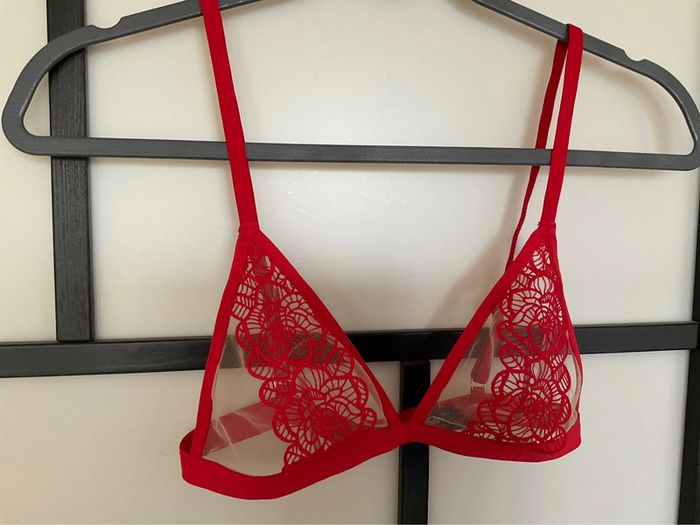 Soutien-gorge rouge Undiz - photo numéro 8
