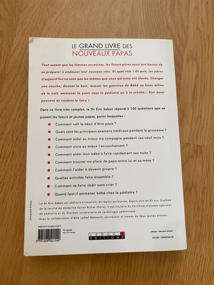 Le grand livre des nouveaux papas - photo numéro 2