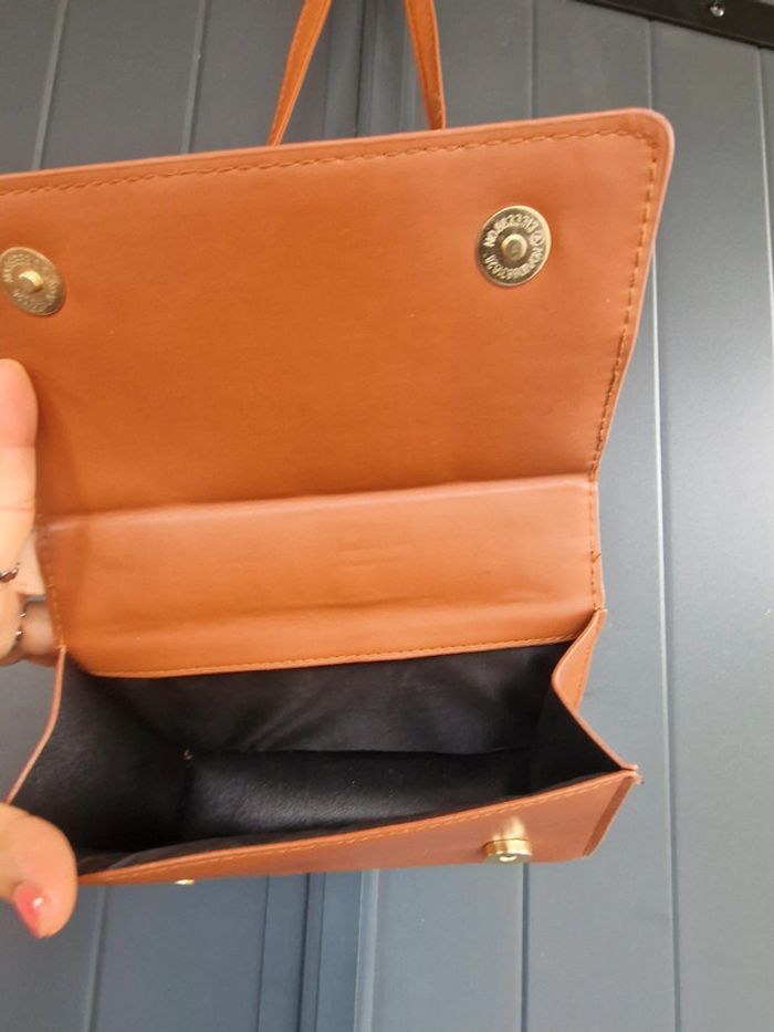 Sac bandoulière/Sac a main couleur tabac - photo numéro 3