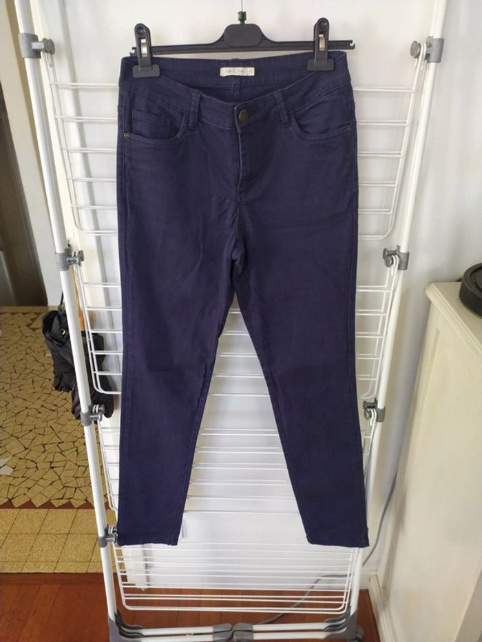 Pantalon bleu marine