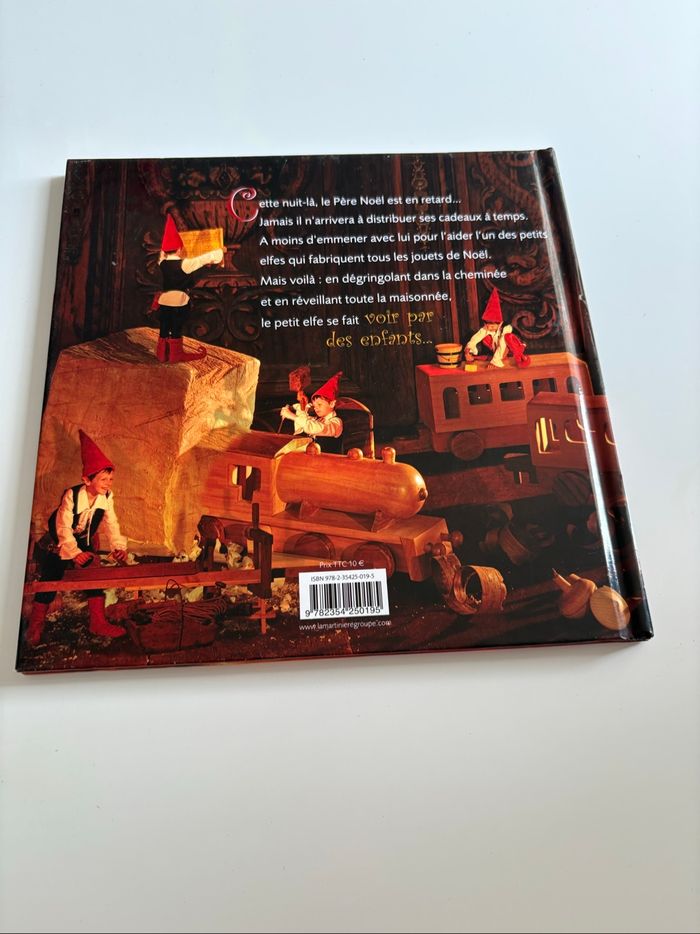 Livre L’elfe du Père Noël de Jean-Louis Fetjaine, Sandrine et Jean-Baptiste Rabouan - photo numéro 2