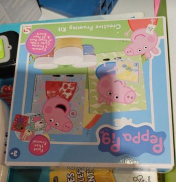 Peinture a doigt Peppa pig