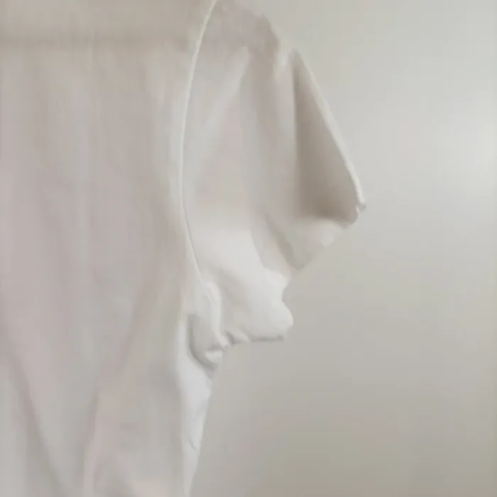 T-shirt blanc motif constellation rouge coupe droite taille M cotonA1375 - photo numéro 8