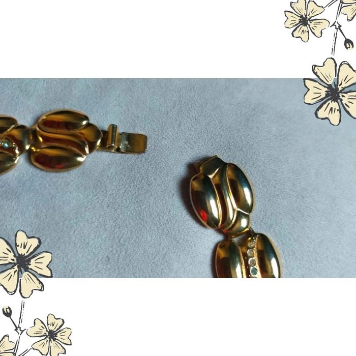 Collier vintage doré sculpté – Élégance rétro - photo numéro 12