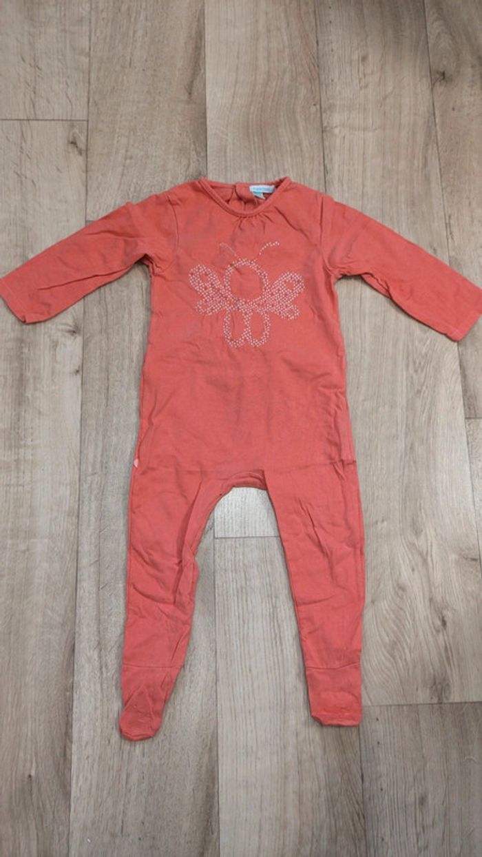 Pyjama/Grenouillère Corail Obaïbi 18 Mois