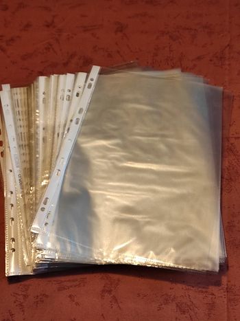 200 pochettes plastique