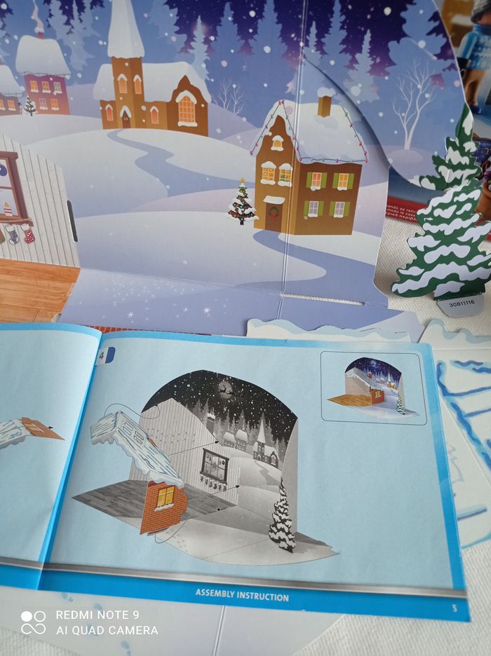 Calendrier de l'Avent : pâtisserie de Noël - playmobil 71088 - complet - photo numéro 6