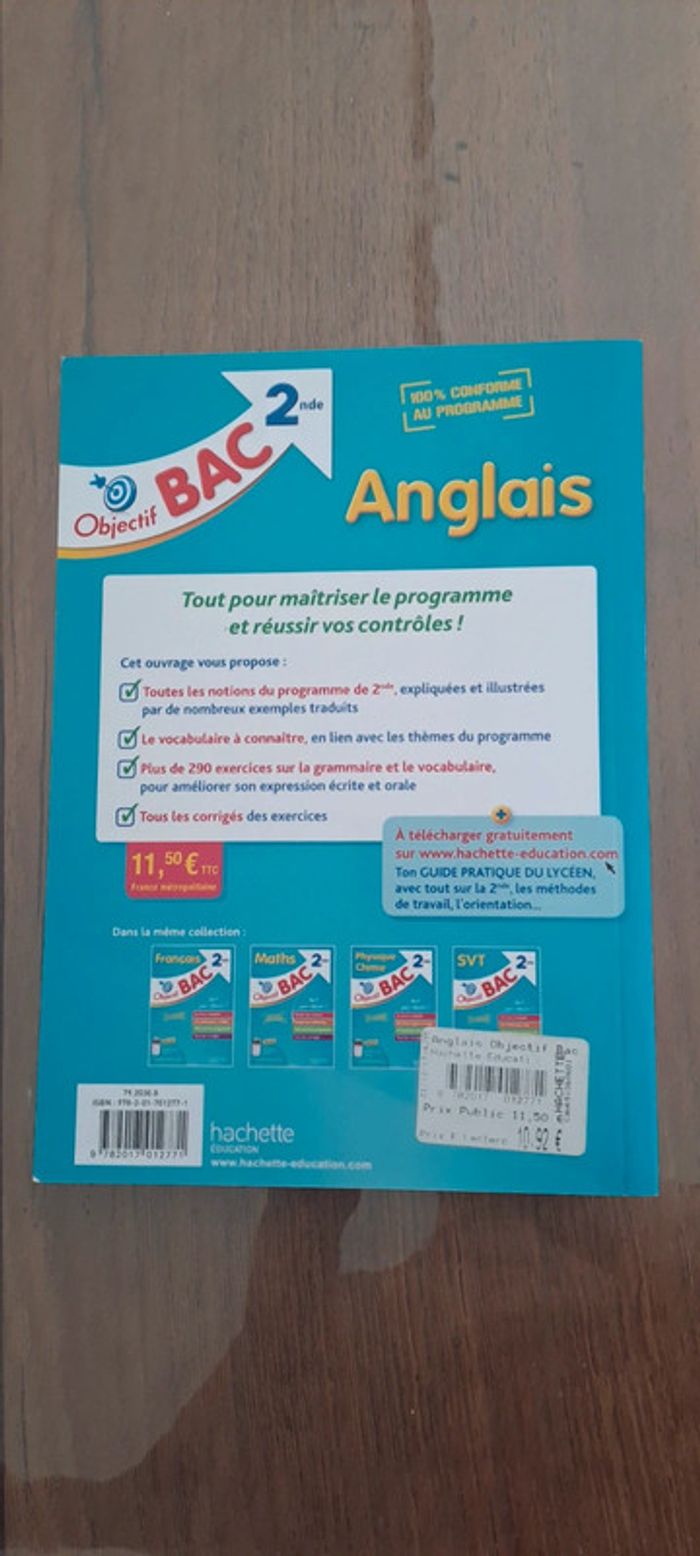 (Réduction) Bac anglais 2nd - photo numéro 2