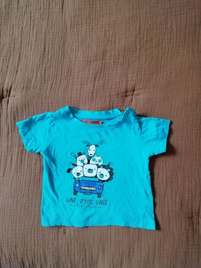 Tee shirt manches courtes 18 mois