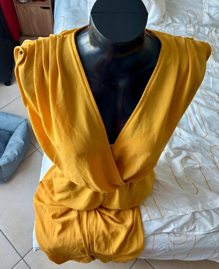 Combinaison pantalon jaune - Taille unique - photo numéro 6