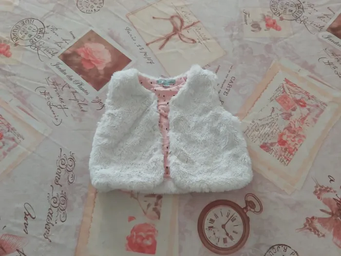 gilet sans manches fille