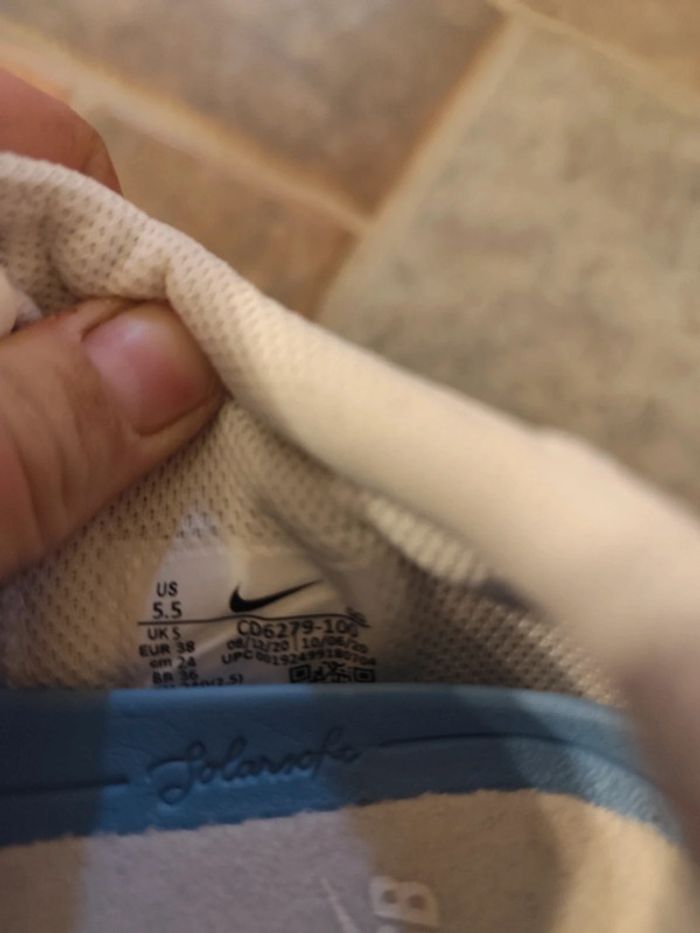 Basket toile nike - photo numéro 7