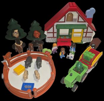 123 playmobil la maison de la forêt 5058 complète