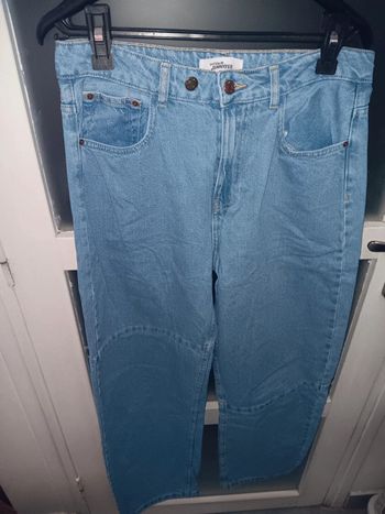 Jean droit vintage 38 bleu clair