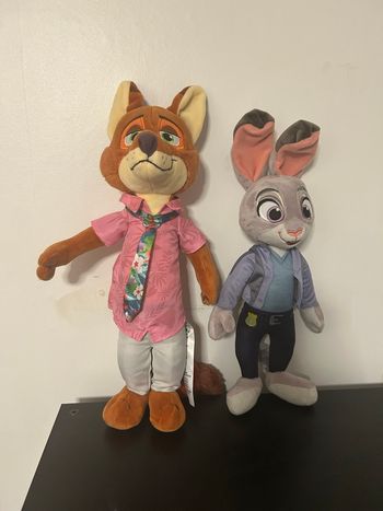 Peluches Nick & Judy - Zootopie 2