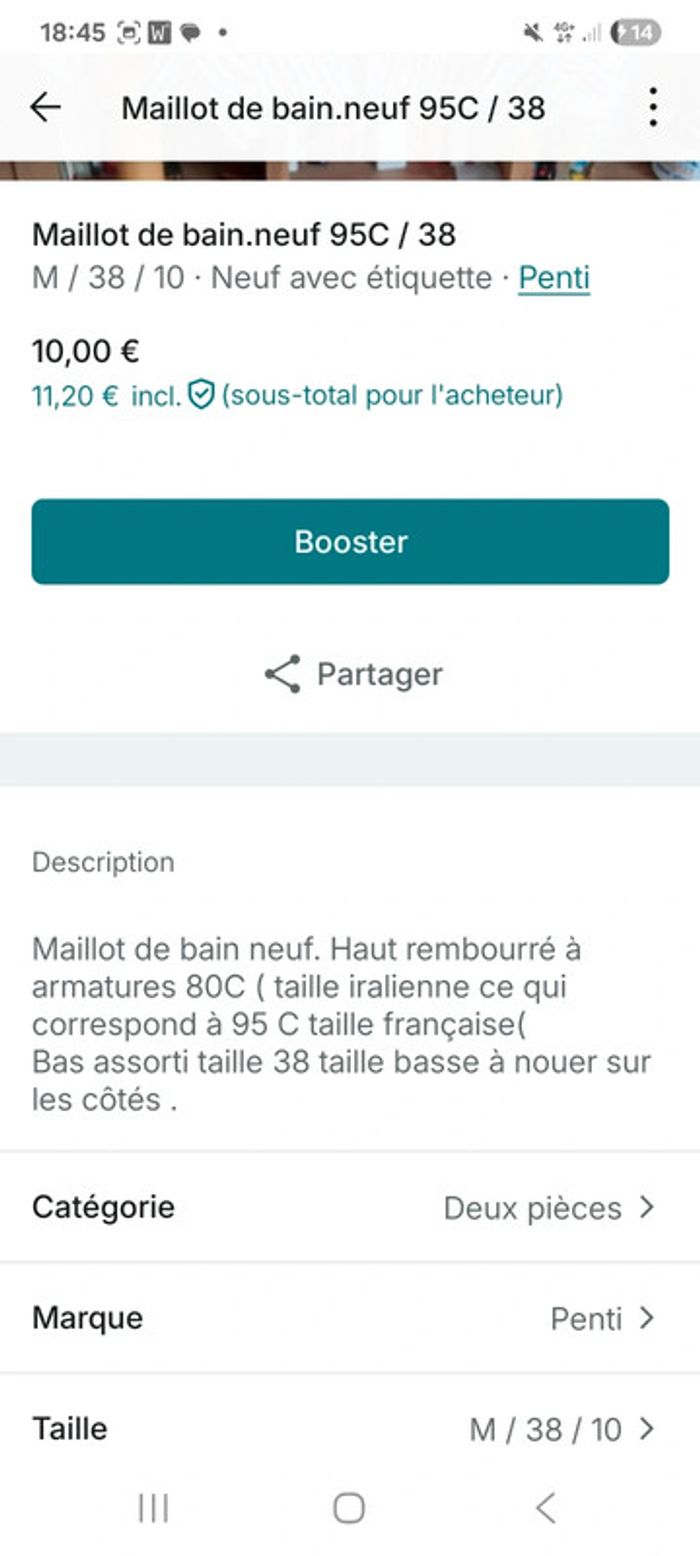 Maillot de bain 95C/38 - photo numéro 11