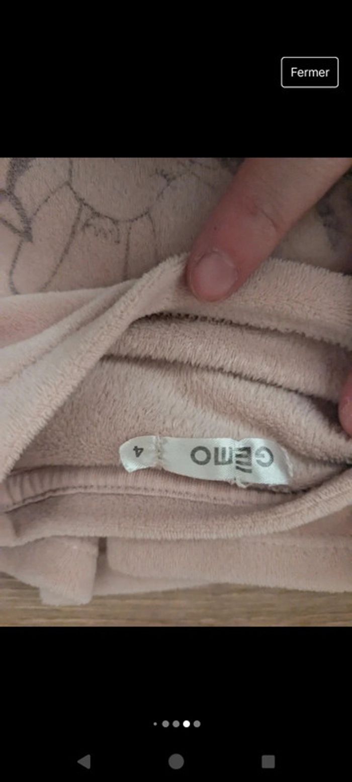 Pyjama velours - photo numéro 2