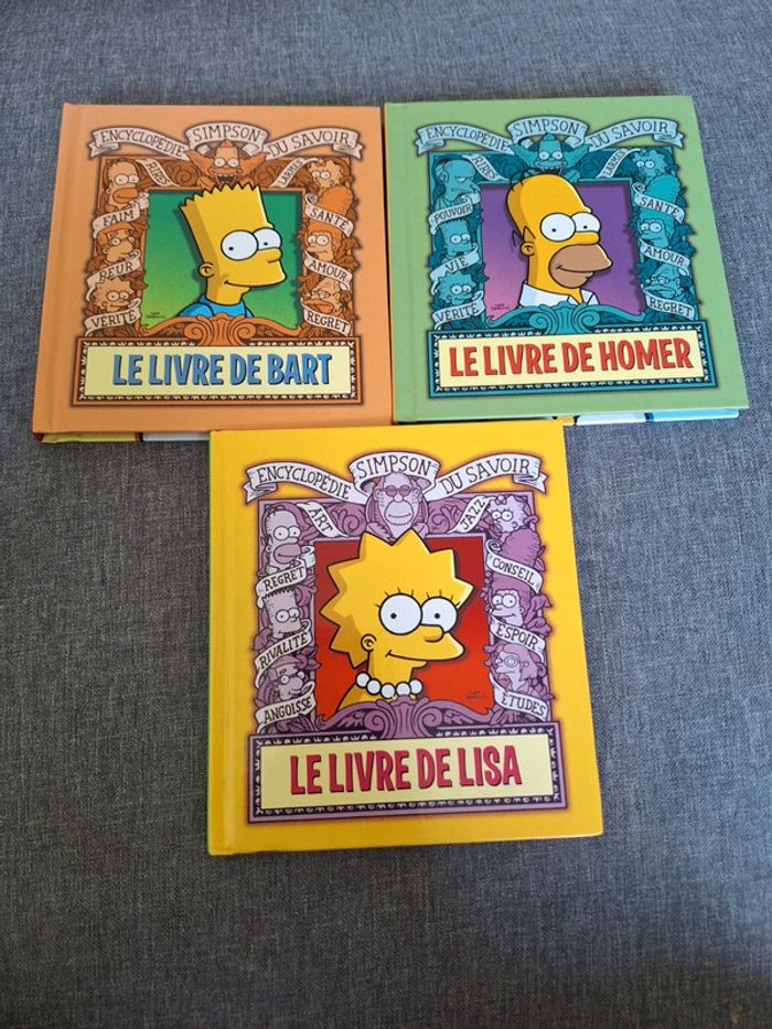 Lot de livres Simpson