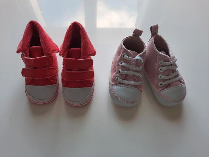 Lot de 2 paires de sneakers bébé