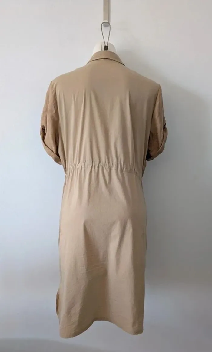 Robe d'été en lin et coton - DECA - taille 4 (44) - photo numéro 4