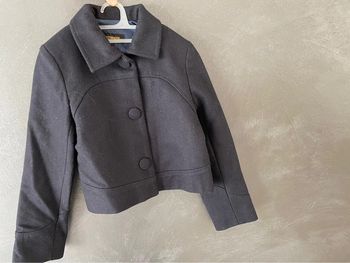 Veste manteau marine