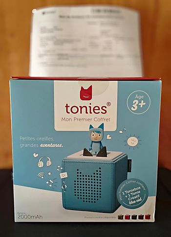 Toniebox neuve garantie 2 ans 
