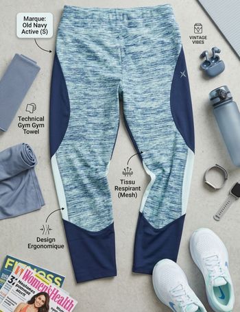 Leggin sport running cross training taille 34 décathlon 